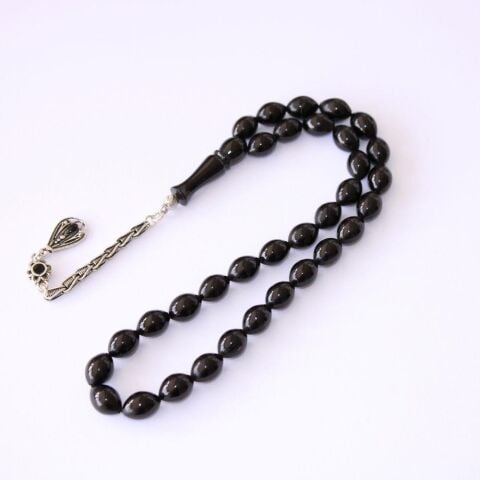 Oltu Taşı Tespih Arpa Kesim 8*11 (mm)