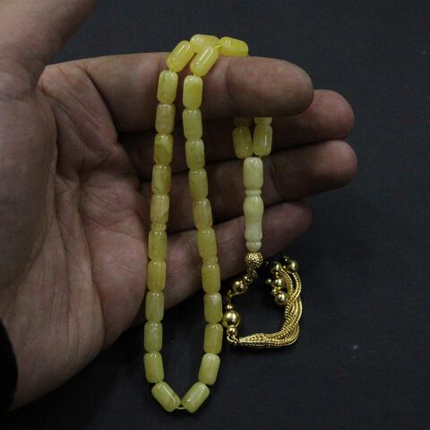 Kaliningrad Damla Kehribar Kapsül Kesim 5,5*9,5 (mm)-3