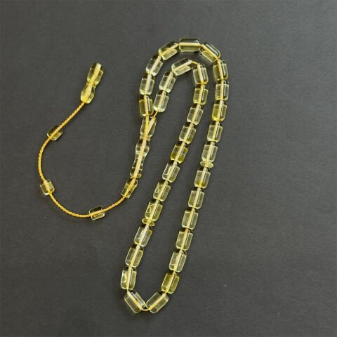 Sistemli Litvanya Damla Kehribar Tespih 6*9,5 (mm)