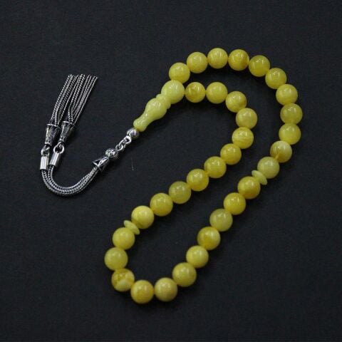 Kaliningrad Damla Kehribar Küre Tespih 8 (mm)-1