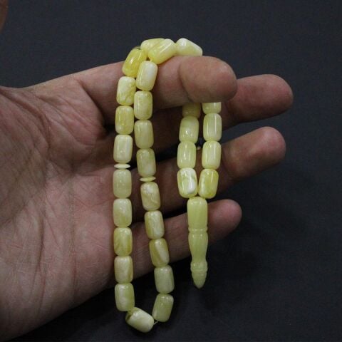 Akça Kaliningrad Damla Kehribar Kapsül Tespih 7*11 (mm)