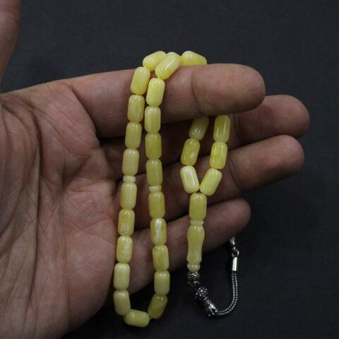 Kaliningrad Damla Kehribar Kapsül Kesim 5,5*9.5 (mm)-3