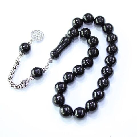 Maskot Oltu Taşı Tespih Küre Model 13 (mm)