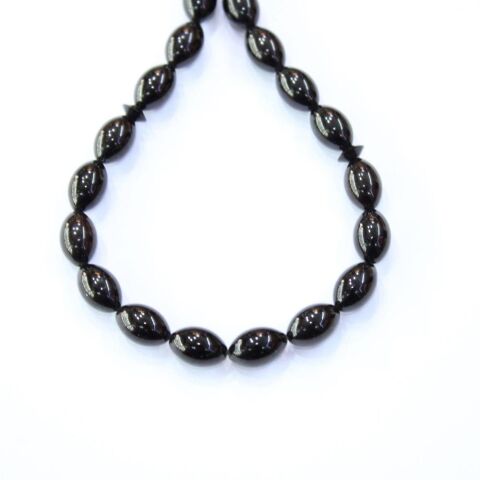 Sistem Püsküllü Beyzi Kesim Oltu Taşı Tespih 7*10 (mm)