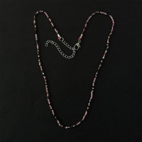 Minik Taşlı Turmalin Kolye