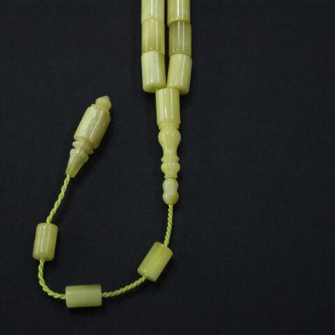 Kaliningrad Damla Kehribar Kesme Tespih 7*11 (mm)