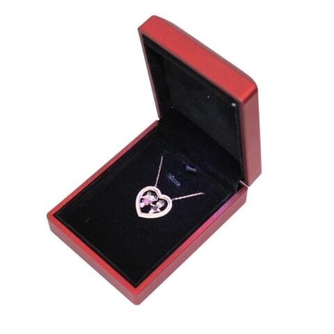 Bebek Motifli 925 Ayar Gümüş Hayalet Kolye