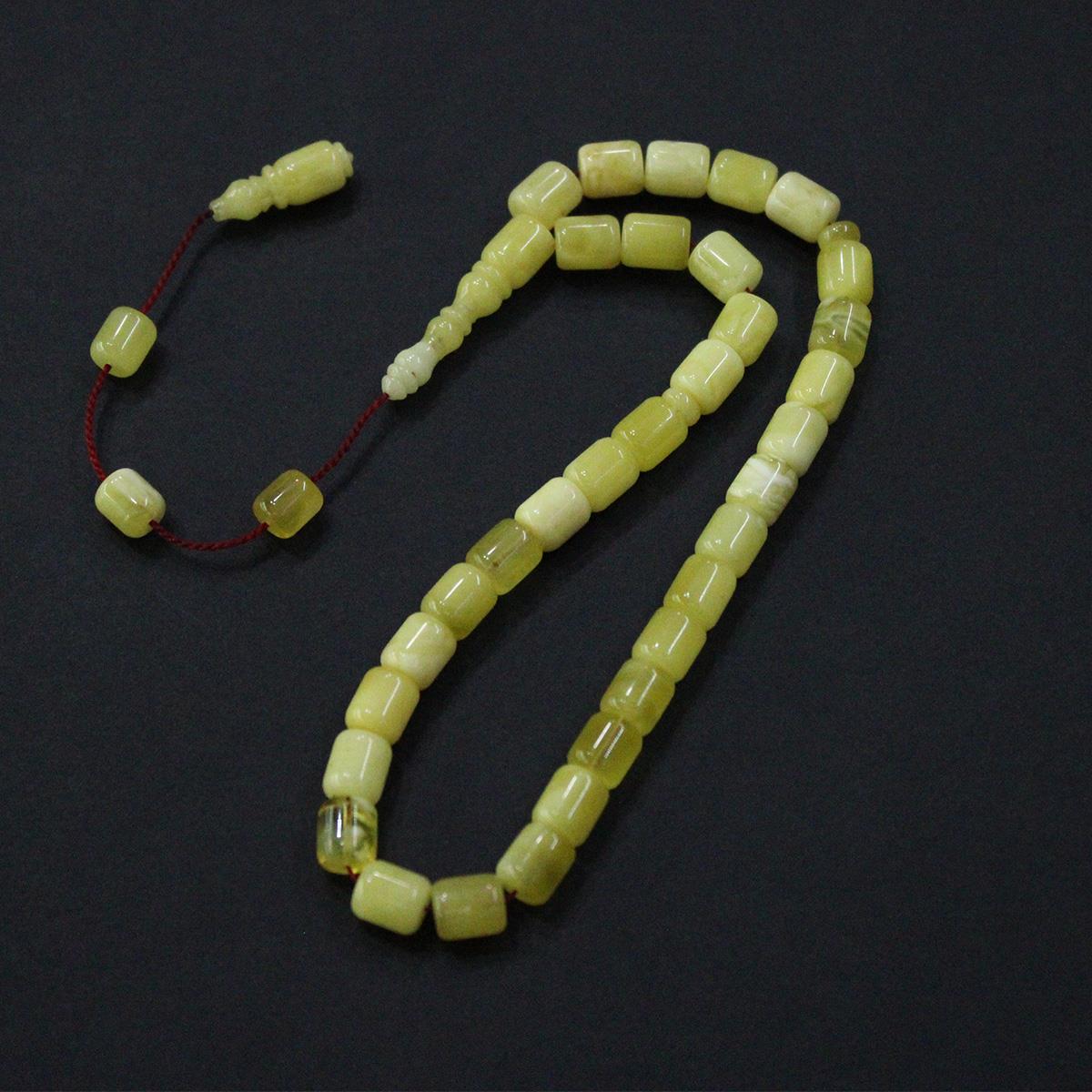 Kaliningrad Damla Kehribar Kapsül Tespih 6,3*7,3 (mm)