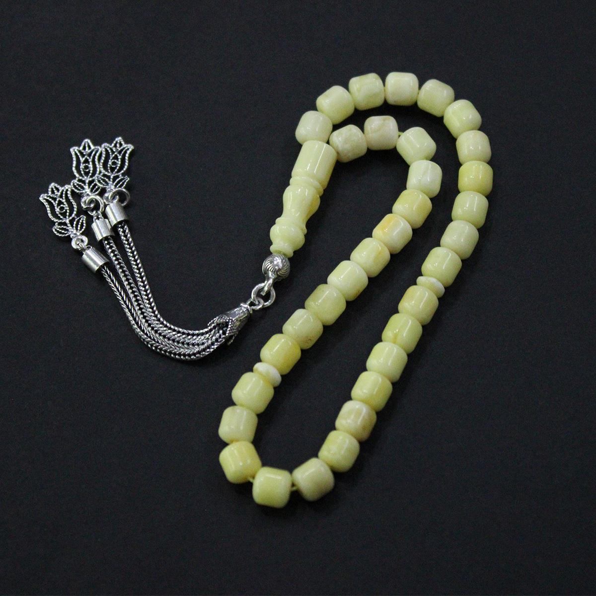 Kaliningrad Damla Kehribar Kapsül Tespih 5,5*6 (mm)