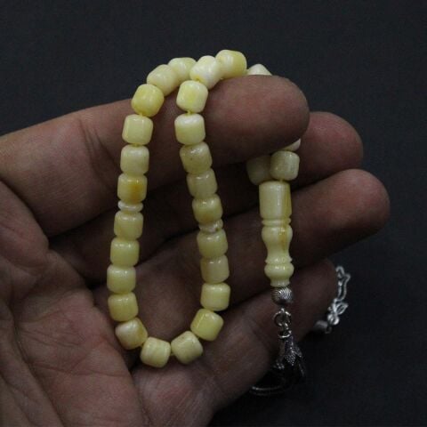 Kaliningrad Damla Kehribar Kapsül Tespih 5,5*6 (mm)