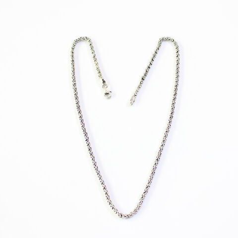 Gümüş Arnavut Zinciri Kolye