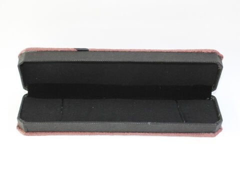 Toz Kırmızı & Siyah Kadife Tespih Kutusu