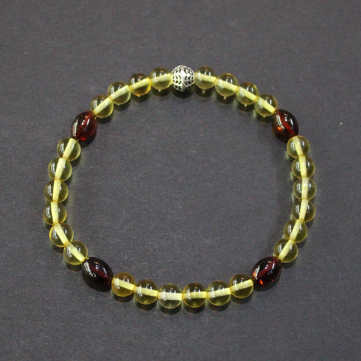 Şeffaf Kaliningrad Damla Kehribar Bileklik 4,5 (gr)