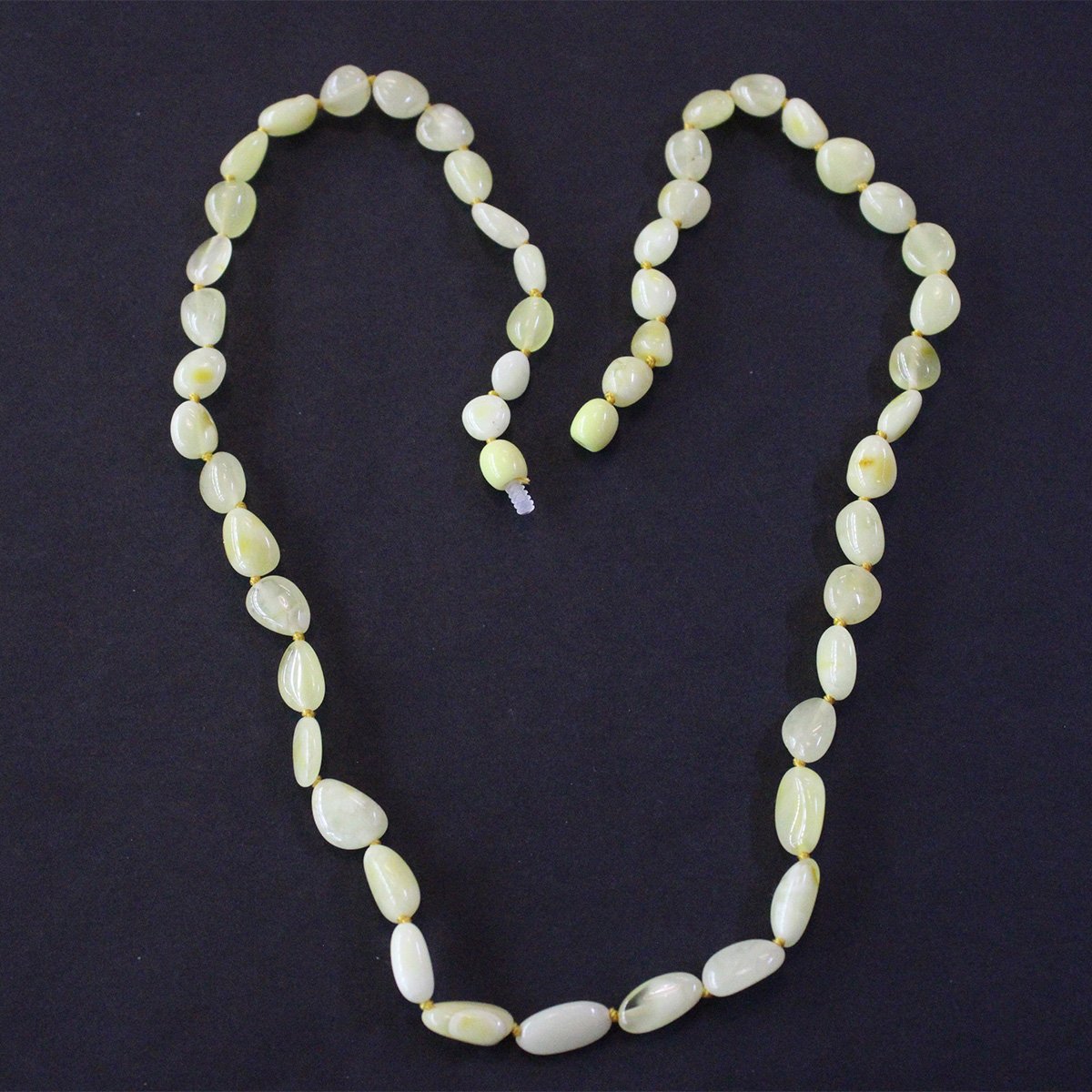 Damla Kehribar Kolye Sarı Renk 15 (gr)