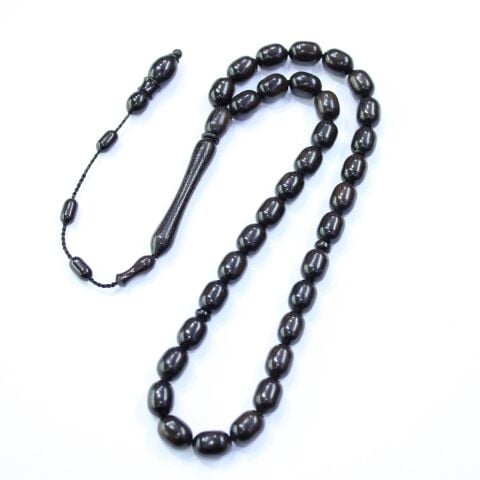 Abanoz Ağacı Tespih Kapsül Model 7,5*11 (mm)