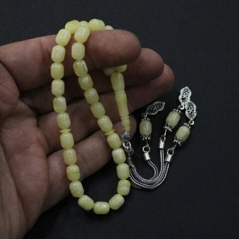 Akça Kaliningrad Damla Kehribar Tespih 6*8 (mm)