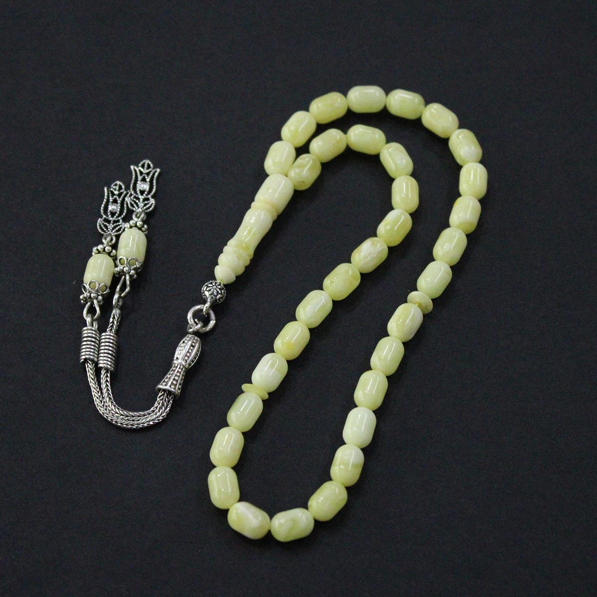 Akça Kaliningrad Damla Kehribar Tespih 5*7,5 (mm)