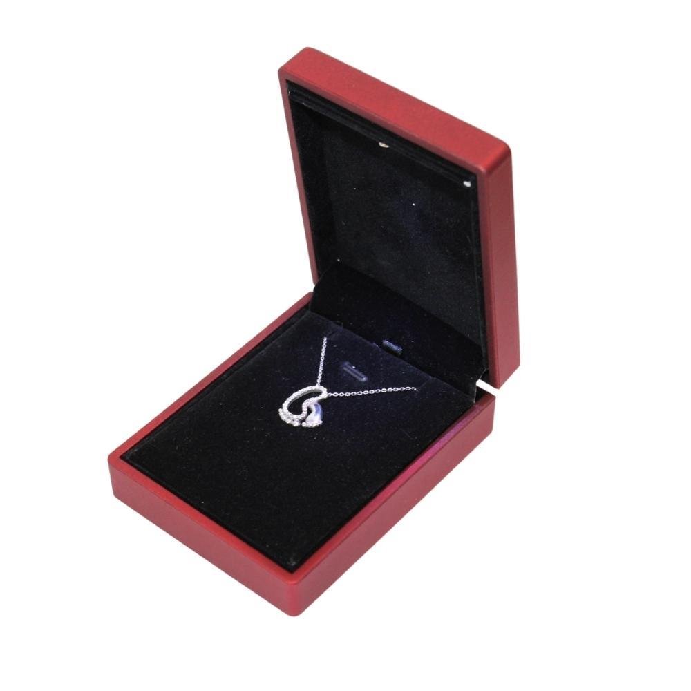 Ayak Motifi 925 Ayar Gümüş Hayalet Kolye