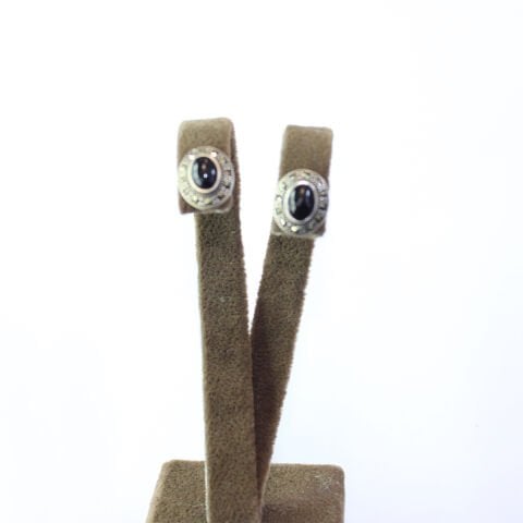 Gümüş Markazit Oltu Taşı Küpe Model No -14