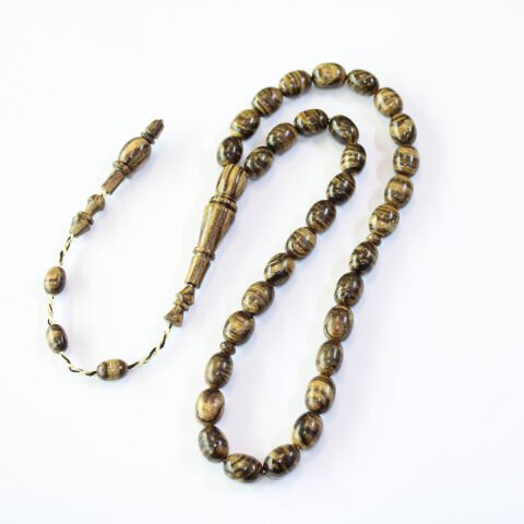 Öd Ağacı Tespih Beyzi Kesim 8,5*11,5 (mm)