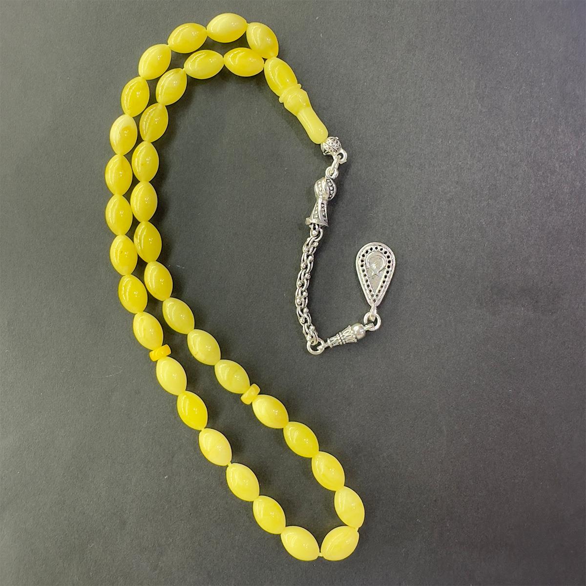 Kaliningrad Damla Kehribar Beyzi Tespih 6.5*10 (mm)