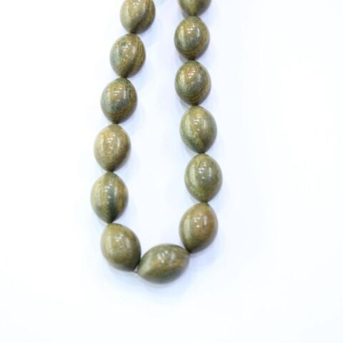 Usta İşçilikli Yeşil Pelesenk Tespih 9*13 (mm)