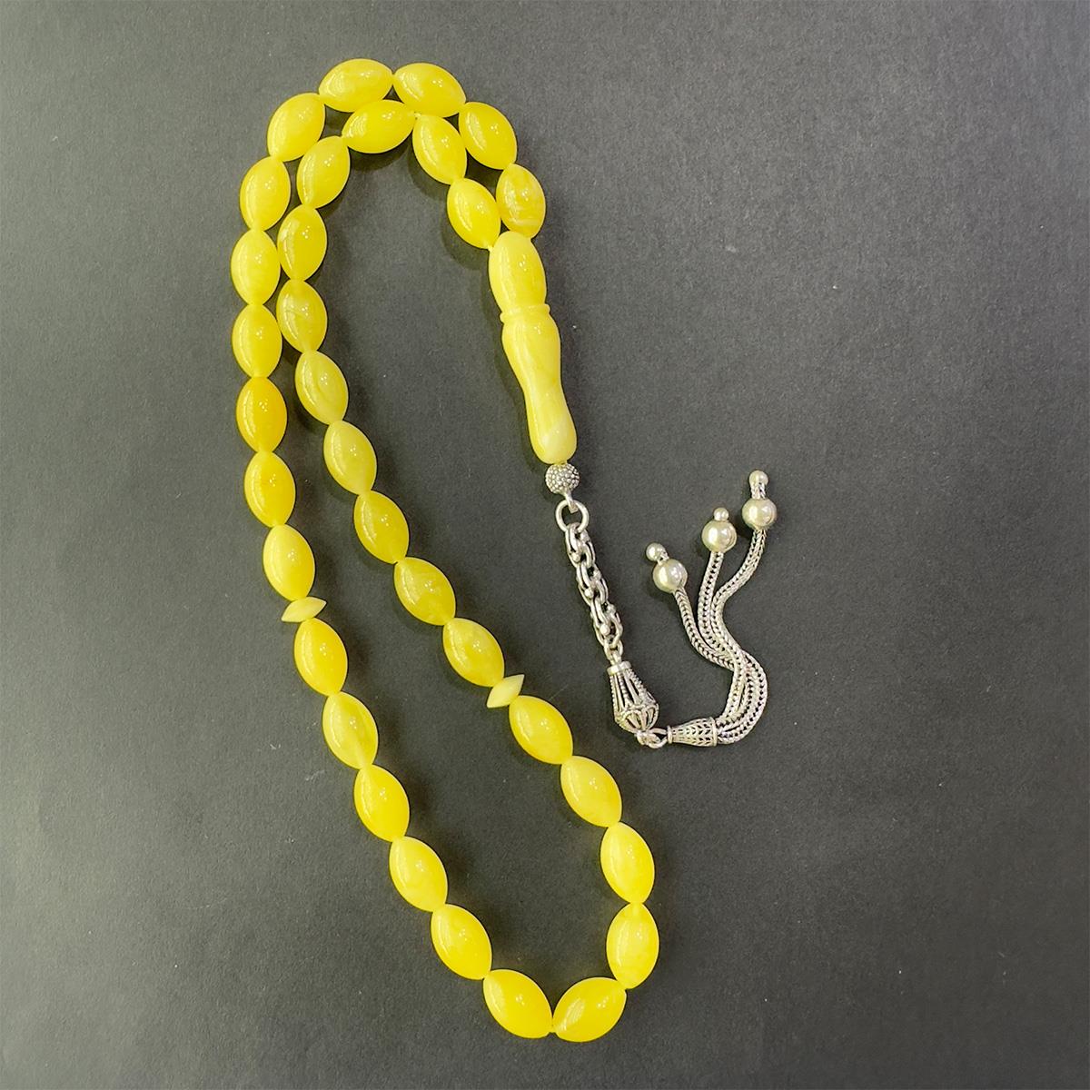 Kaliningrad Damla Kehribar Beyzi Tespih 7.5*12 (mm)