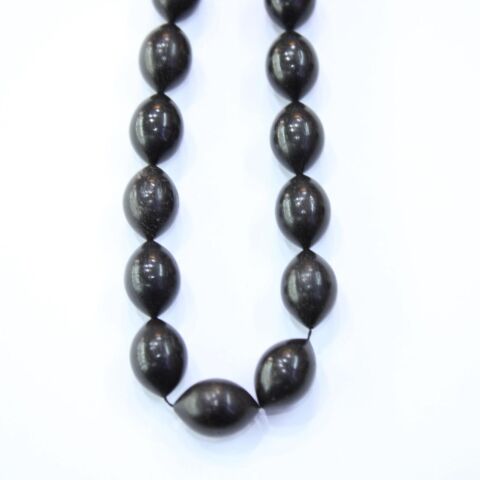 Usta İşçilikli Abanoz Ağacı Tespih 9*13 (mm)