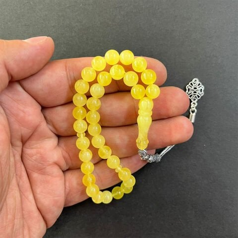 Ukrayna Damla Kehribar Küre Tespih 7 (mm)