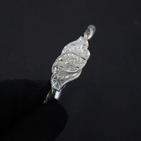 Gümüş El Yapımı Erzurum Burma Bileziği-1