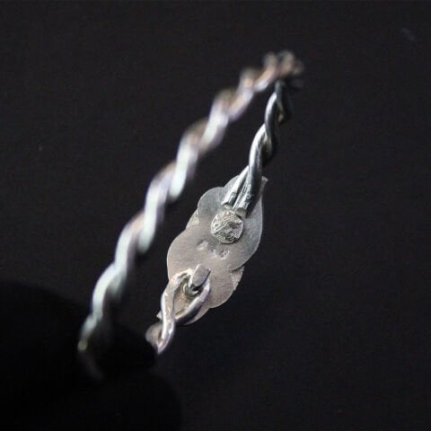 Gümüş El Yapımı Erzurum Burma Bileziği-1