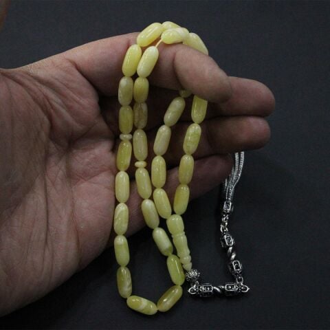 Kaliningrad Damla Kehribar Kapsül Tespih 6*13 (mm)