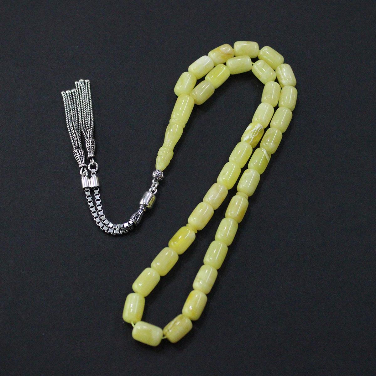 Kaliningrad Damla Kehribar Kapsül Tespih 6,7*10 (mm)