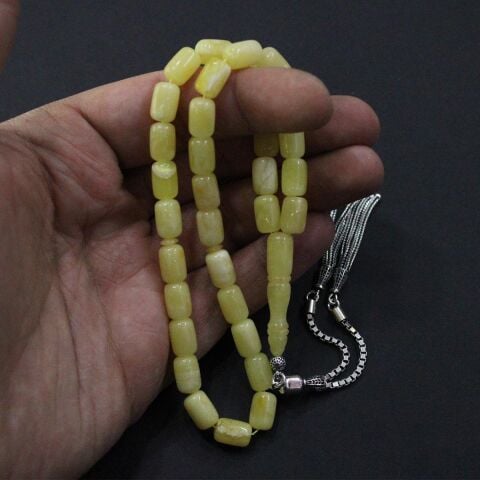 Kaliningrad Damla Kehribar Kapsül Tespih 6,7*10 (mm)