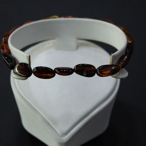 Renk Geçişli Ukrayna Damla Kehribar Bileklik 4 (gr)