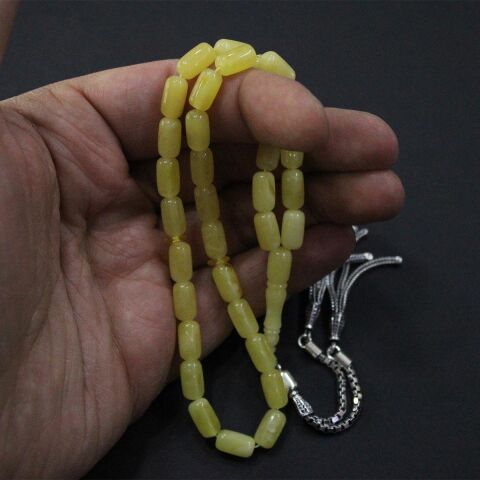 Kaliningrad Damla Kehribar Kapsül Tespih 5,5*10 (mm)