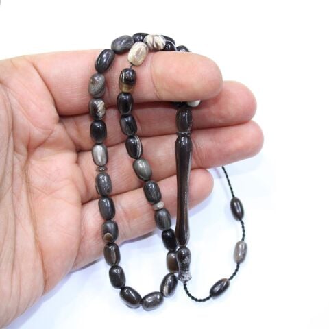 Bufalo Boynuzu Tespih Kapsül Kesim 6*8 (mm)