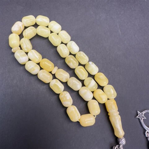 Kaliningrad Damla Kehribar Kapsül Tespih 6,5*9 (mm)