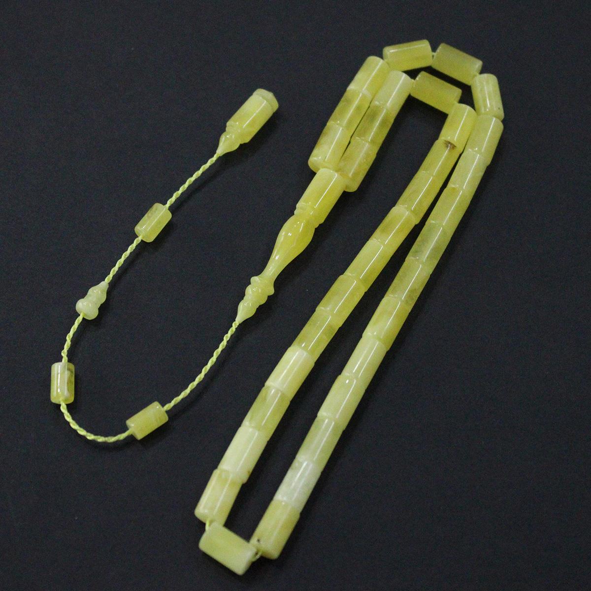 Yerli Atölye Kaliningrad Damla Kehribar Tespih 6*10 (mm)