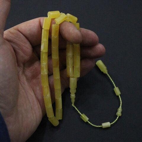 Yerli Atölye Kaliningrad Damla Kehribar Tespih 6:10 (mm)