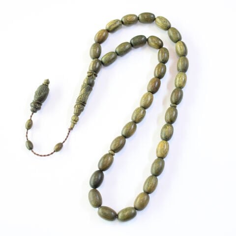 Yeşil Pelesenk Tespih 9*13 (mm)