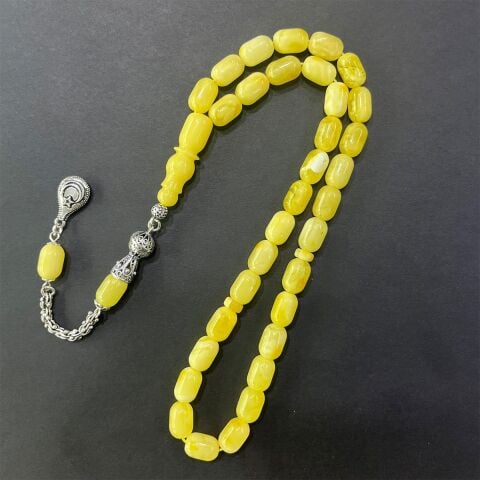 Kaliningrad Damla Kehribar Kapsül Tespih 7*10,5 (mm)