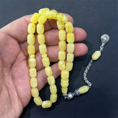 Kaliningrad Damla Kehribar Kapsül Tespih 7*10,5 (mm)