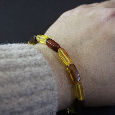 Karma Ukrayna Damla Kehribar Bileklik 6,5 (gr)