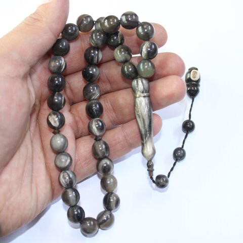 Bufalo Boynuzu Tespih Küre Kesim 10 (mm)