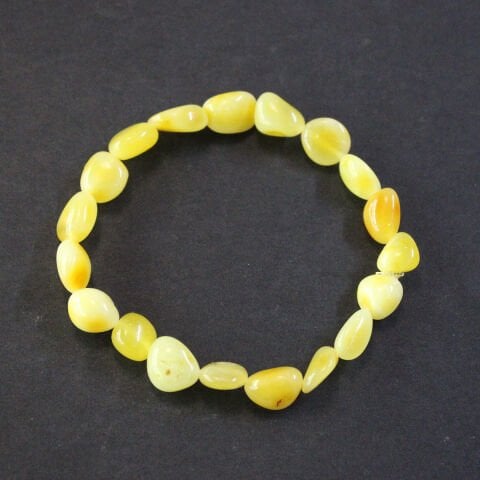 Sarı Ukrayna Damla Kehribar Bileklik 5 (gr)