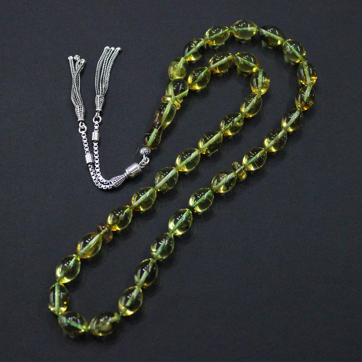 Kaliningrad Toprak Fosilli Beyzi Damla Kehribar 8,3*12,5 (mm)