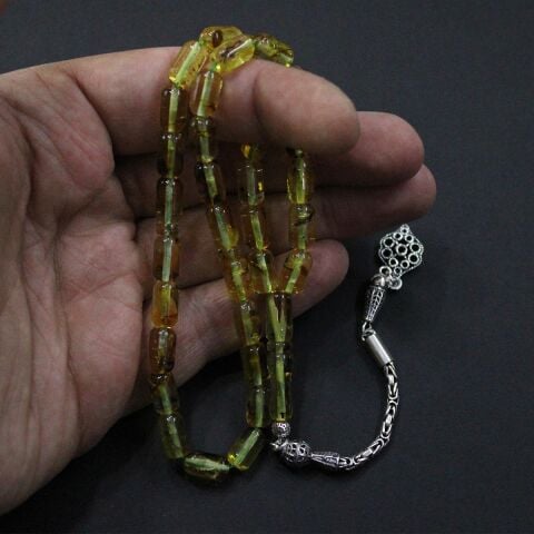 Kaliningrad Toprak Fosilli Kapsül Damla Kehribar 6*10 (mm)