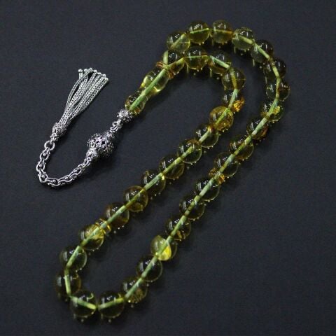 Kaliningrad Toprak Fosilli Küre Damla Kehribar 9,3 (mm)