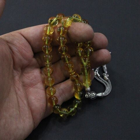 Kaliningrad Toprak Fosilli Küre Damla Kehribar 8,5 (mm)